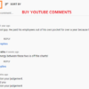 BUY YOUTUBE COMMENTS