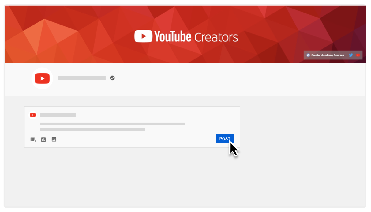 How to create a YouTube Community Post 2021